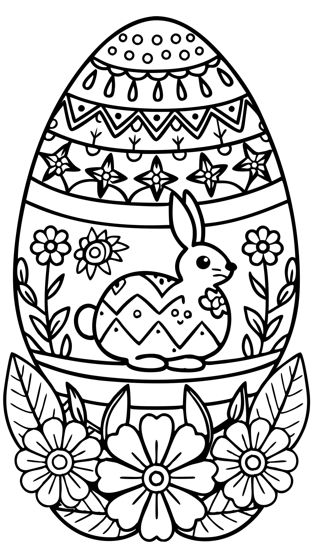 adult easter coloring pages